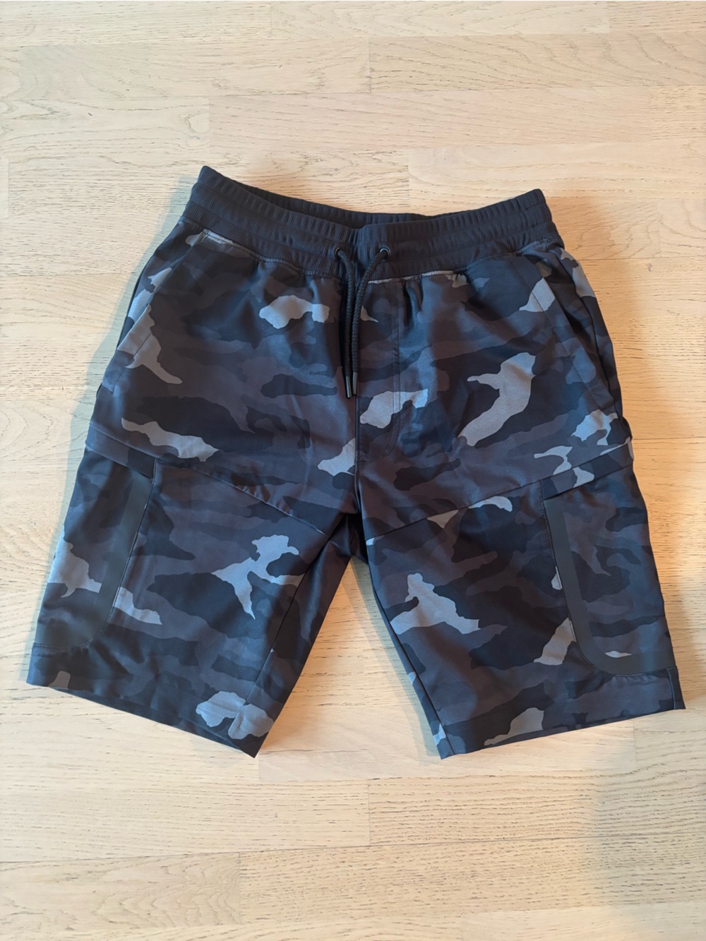 Under Armour Black & Gray Camo Shorts